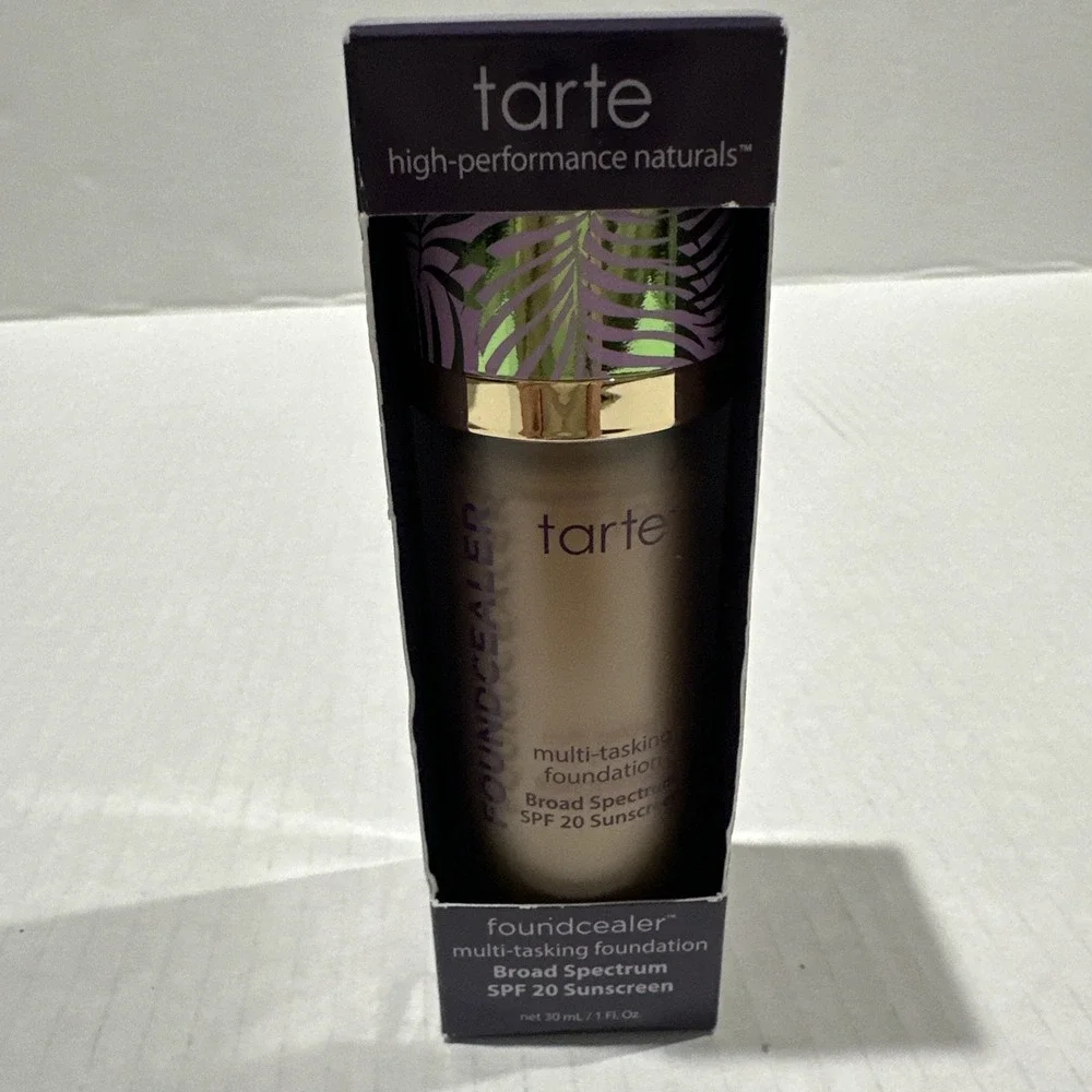 Tarte Babassu Foundcealer Skincare Foundation Broad Spectrum SPF 20 - 38S Med...